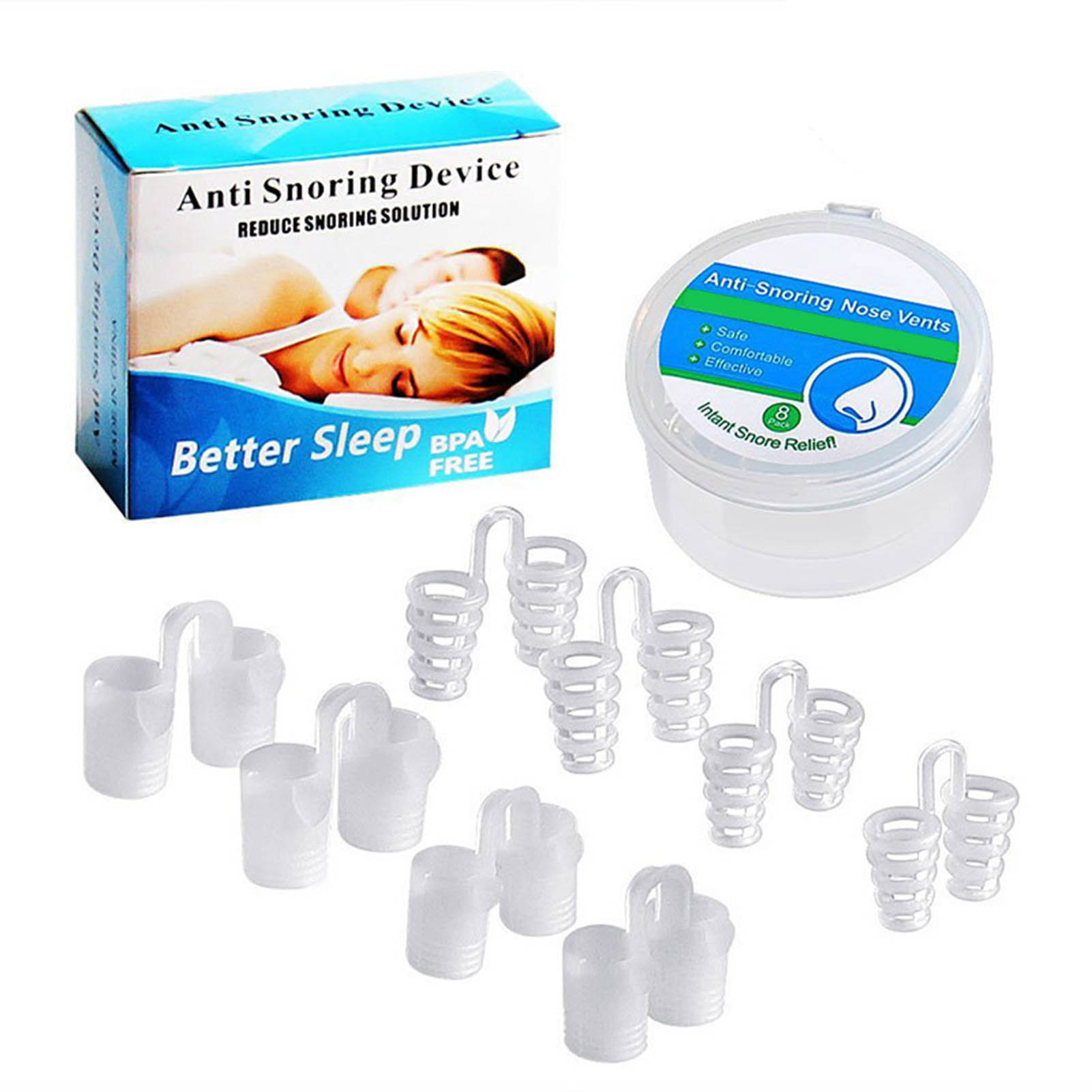 ที่หนีบจมูกแก้ปัญหาการนอนกรนแบ - Anti Snore Contour Pillow บทวิจารณ์และราคา