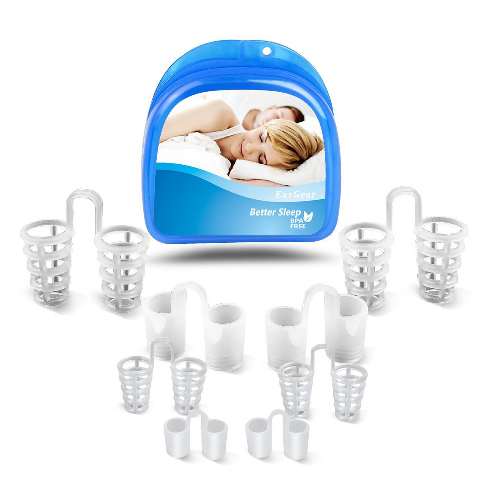 ที่หนีบจมูกแก้ปัญหาการนอนกรนแบ - Anti Snore Contour Pillow บทวิจารณ์และราคา
