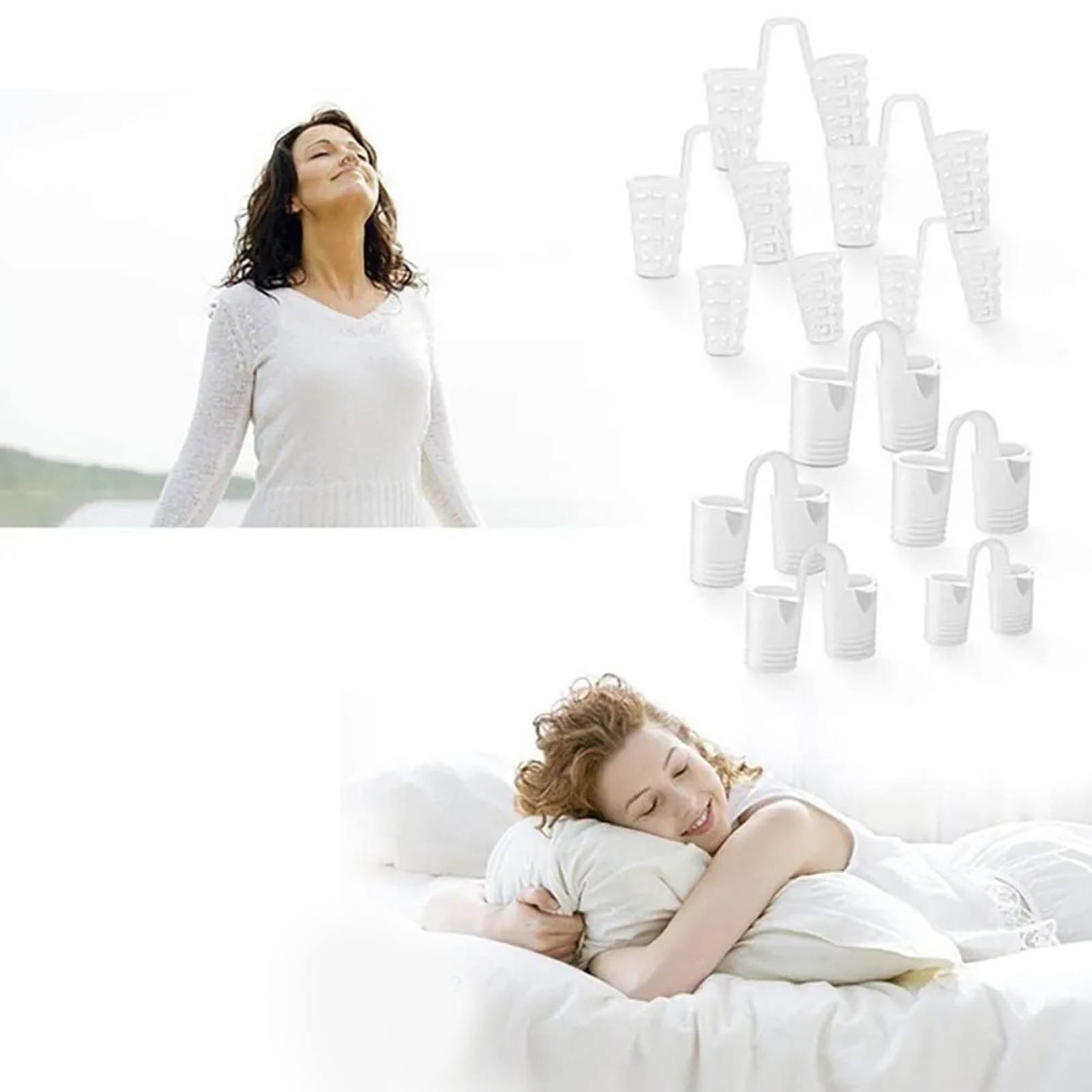 ที่หนีบจมูกแก้ปัญหาการนอนกรนแบ - Anti Snore Contour Pillow บทวิจารณ์และราคา