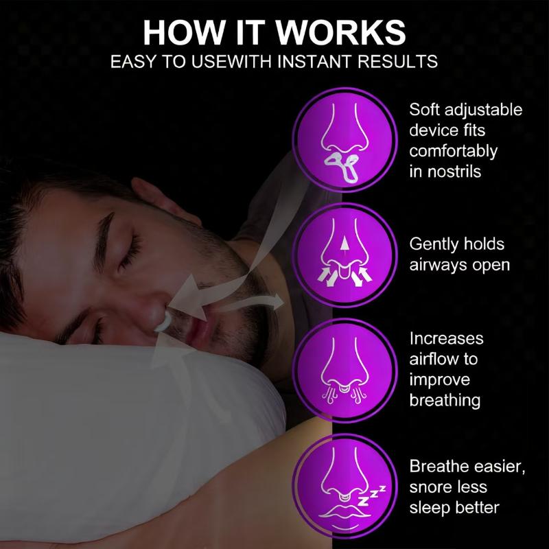 【คลิปหนีบจมูกซิลิโคนป้องกันการ - Anti Snore Contour Pillow บทวิจารณ์และราคา