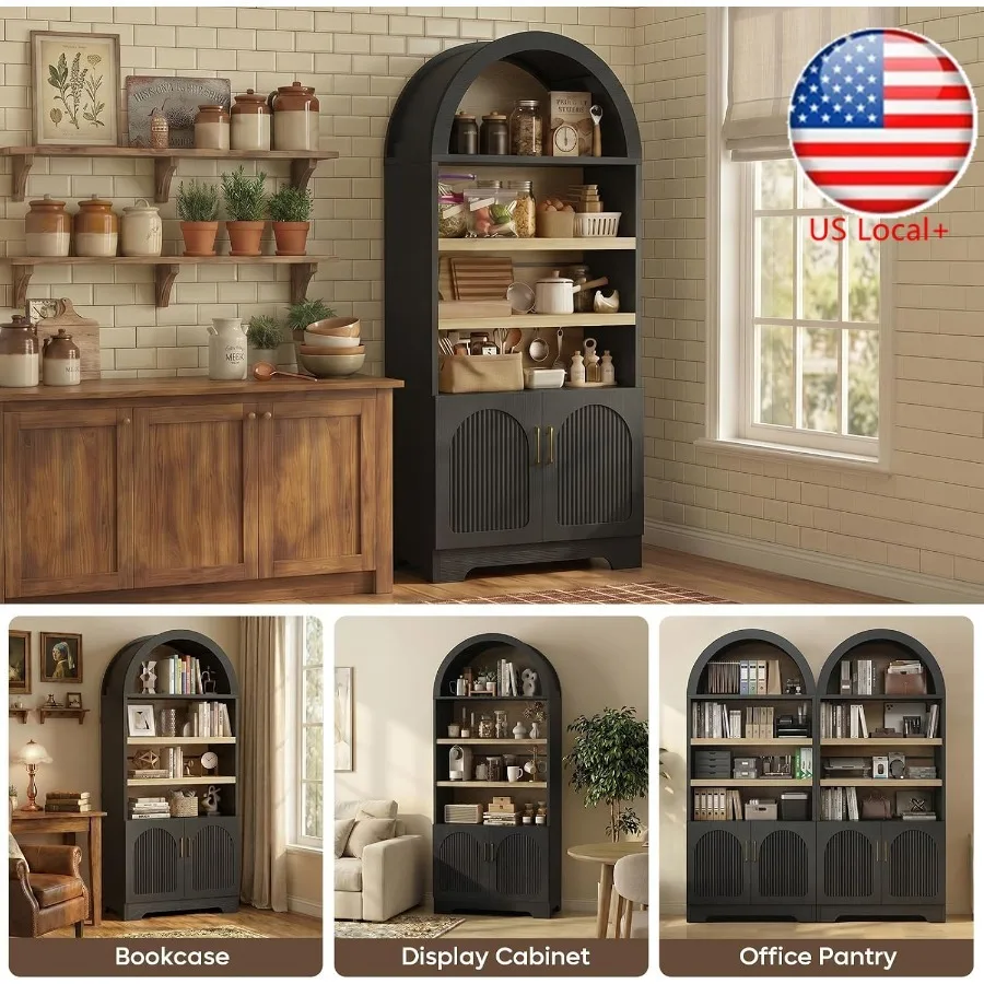 ตู้เก็บของในครัวทรงโค้งสูง ขนา - Kitchen บทวิจารณ์และราคา