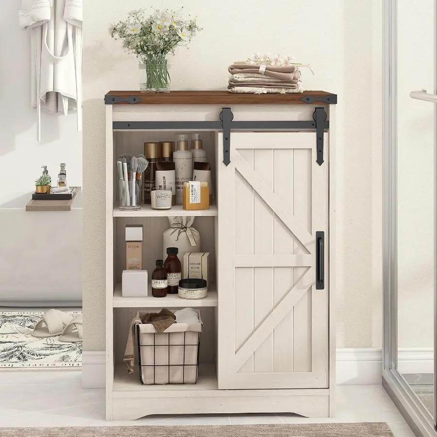 ตู้เก็บของในห้องน้ำสไตล์ฟาร์มเ - Kitchen บทวิจารณ์และราคา