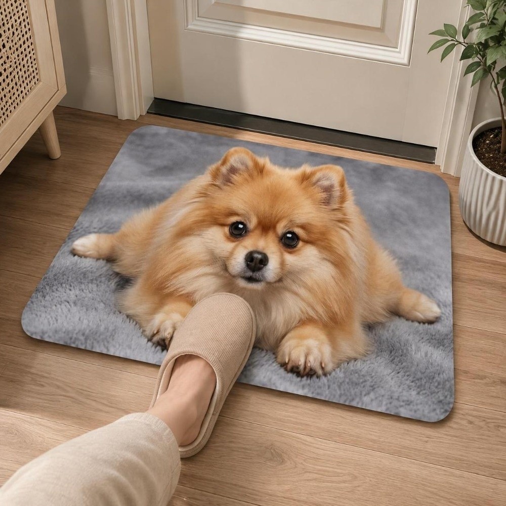 พรมเช็ดเท้าลายสุนัข ทำจากไดอะโ - Quick Dry Diatomite Bath Mat บทวิจารณ์และราคา